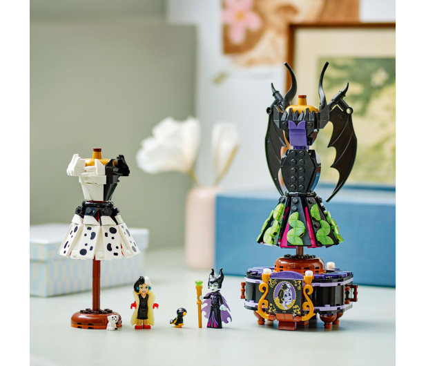 LEGO Disney Princess 43262 Suknie Diaboliny i Cruelli De Mon - 1308199 - zdjęcie 14